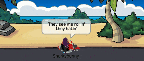 club penguin haters GIF