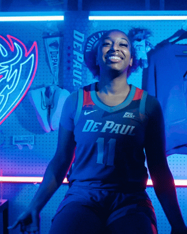Womens Basketball GIF by DePaul Athletics