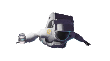 Astronaut Sticker by Fosfor