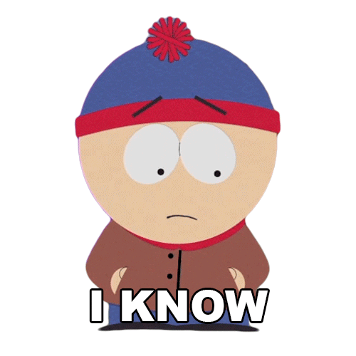 Frustrated Stan Marsh Sticker by South Park