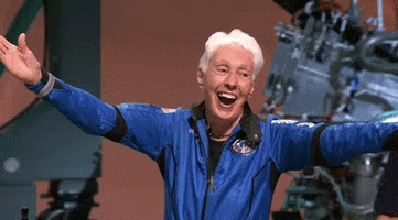 Excited Jeff Bezos GIF by GIPHY News