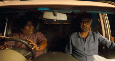 Yogi Babu Driver GIF by 2K4 Rᴀᴊɪɴɪ Fᴀɴ