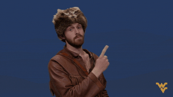 Pointing Right Morgantown Wv GIF by WestVirginiaU