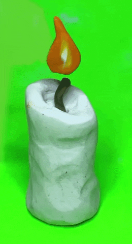 Fire Candle GIF by Zachary Sweet