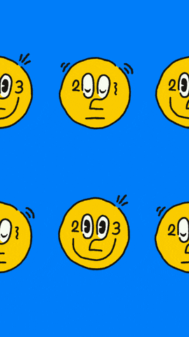 New Year Smile GIF by Jef Caine
