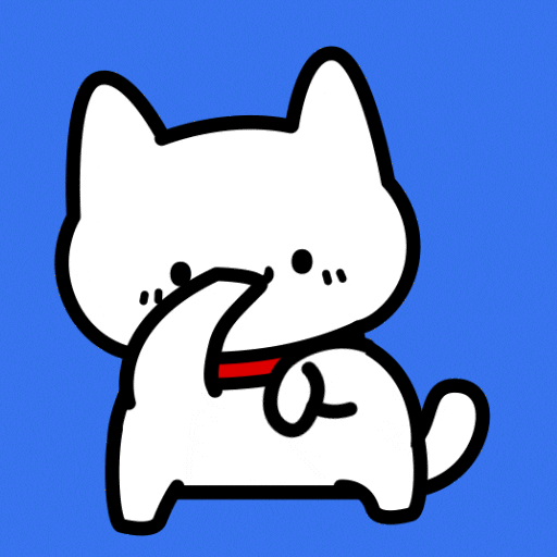 White Cat Dance GIF by Lord Tofu Animation