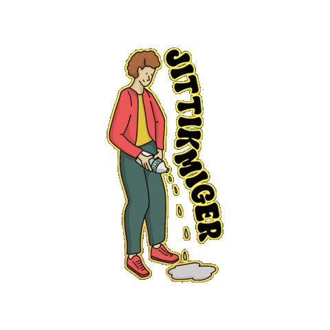 Jittikmiger Sticker by Dat is moai Frysk!