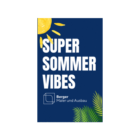 Sommerfest Sticker by Berger Maler und Ausbau GmbH