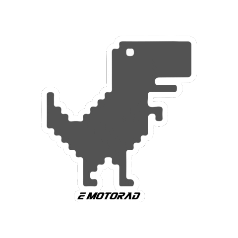 Gamer Dinosaur Sticker by EMotorad