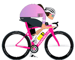 Woman Cycling Sticker by Little James