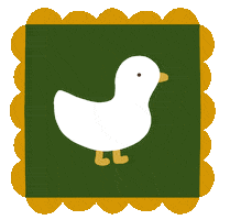 Duck Sticker by chiroru