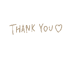 Thank 文字sticker