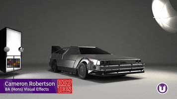 Back To The Future Animation GIF by School of Computing, Engineering and Digital Technologies
