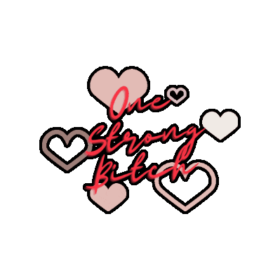 One Strong Bitch Sticker by Steed Fitness