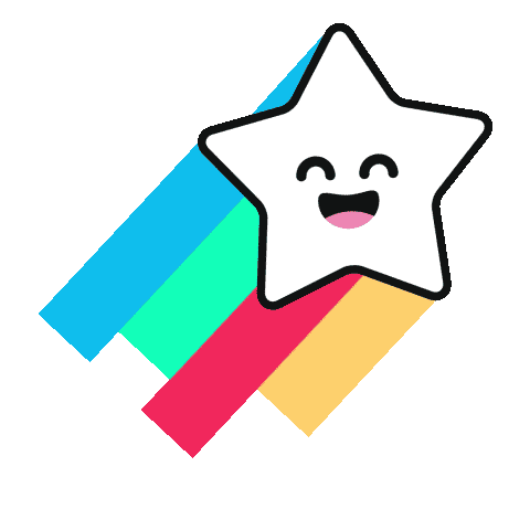 Rainbow Star Sticker by PopJam