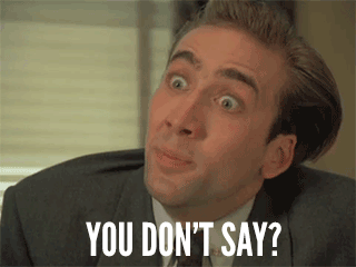 You Dont Say Nicholas Cage GIF - Find & Share on GIPHY