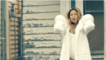 beyonce cold hood coat chilly