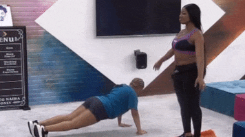Gym Queen GIF by Big Brother Naija