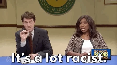 Snl Thats Racist GIF by Saturday Night Live