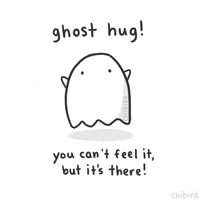 Ghost Hug GIF by Chibird