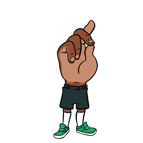 Fingersnap Sticker