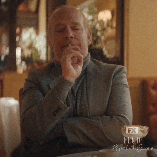 Throw Up Excuse Me GIF by Feud: Capote vs. The Swans