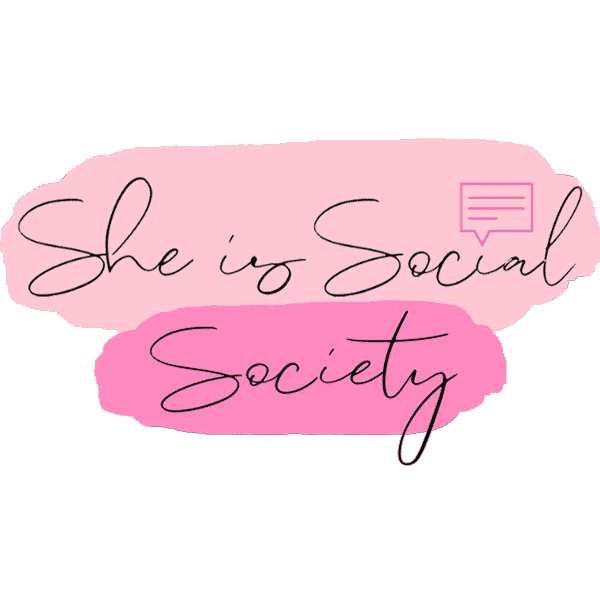 She Is Social Sticker