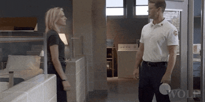 Chicago Fire Hug GIF by Wolf Entertainment