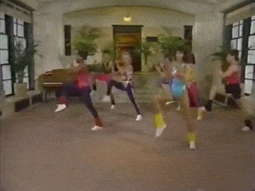 80S Aerobics GIF - Find & Share on GIPHY