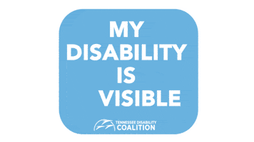 Tennessee Disability Coalition Sticker