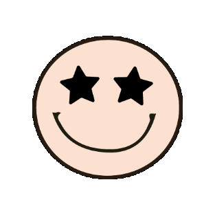 Carita Feliz Sticker by Elida Rosa