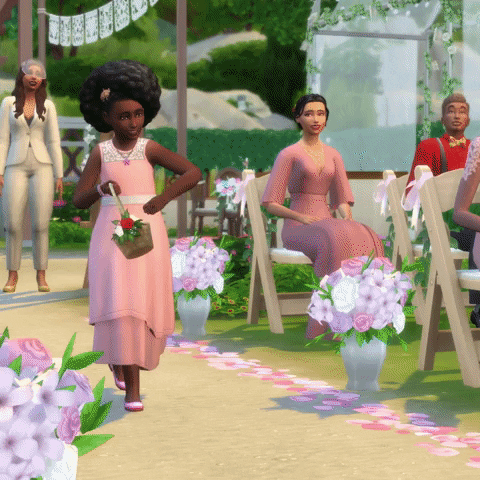 Happy Flower GIF by The Sims