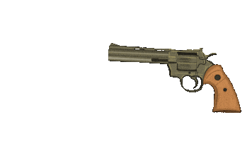 Gun Shoot Sticker by Gnarley Nick