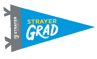 Strayer Grad Sticker by Strayer University