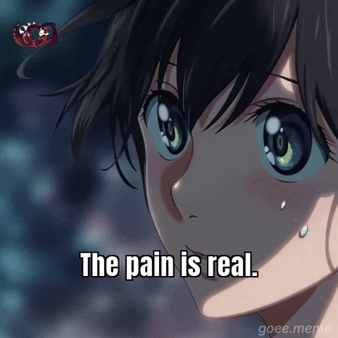 Sad Regret GIF by Goeememe
