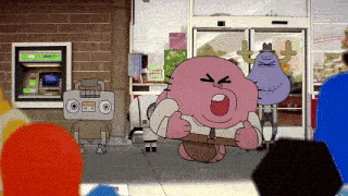 The Amazing World Of Gumball Dancing GIF