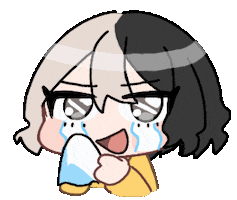 Happy Cry Sticker