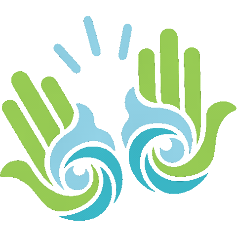 High Five Waves Sticker by Plastic Bank