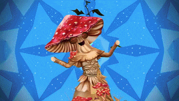 Mushroom GIF by The Masked Singer