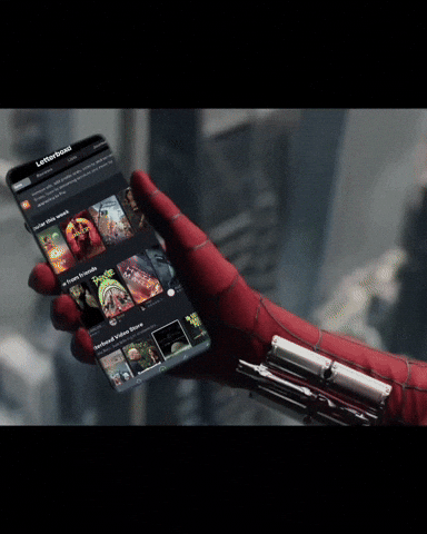 Spider-Man Cinema GIF