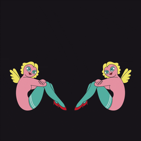 Angels GIF by ★ B U B B L E ★