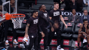 excited celebration GIF by NBA