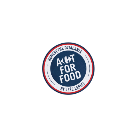 Logo Actforfoodpolska Sticker by Carrefour Poland