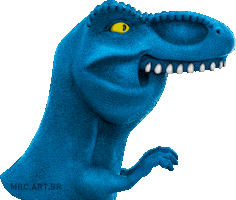Happy Dinosaur Sticker