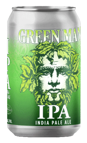 India Pale Ale Beer Sticker by Green Man Brewery