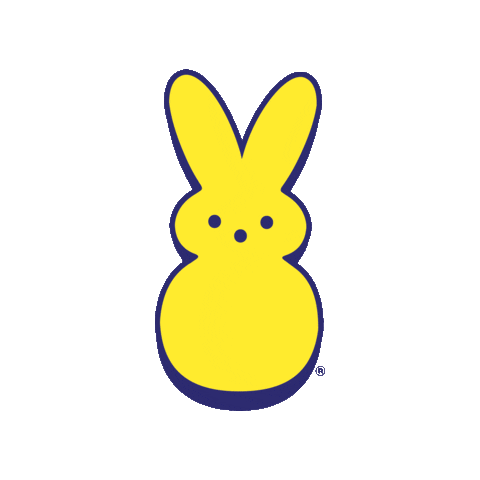 Easter Bunny Animation Sticker by PEEPS Brand