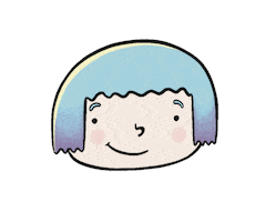 Happy Girl Sticker