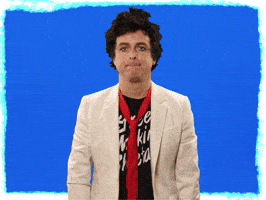 Billie Joe Armstrong Not Saying Anything GIF by Green Day