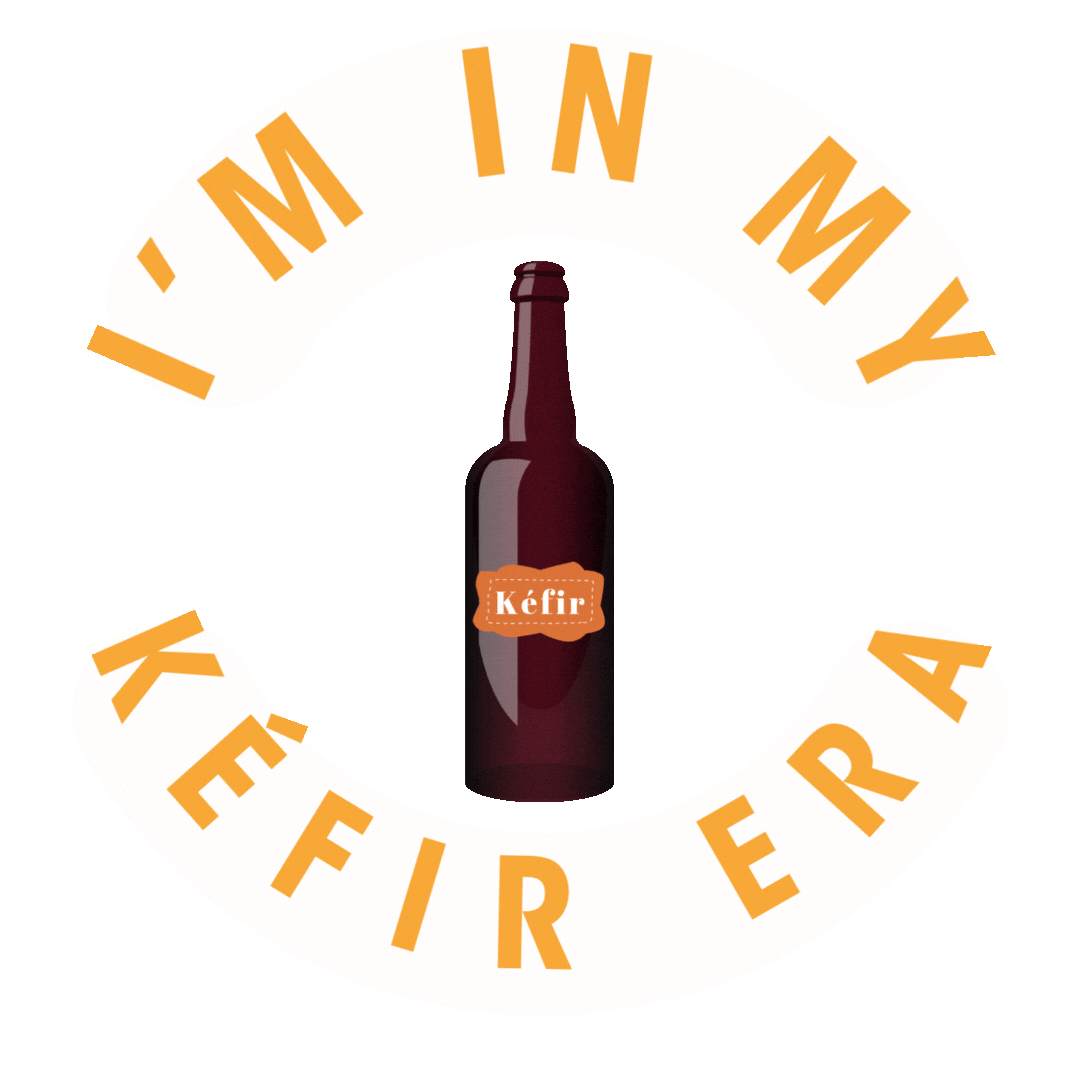 Probiotic Kefir Sticker by Autour du Fourneau