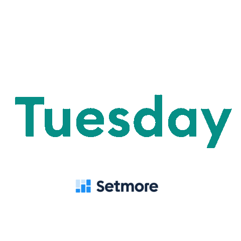 Tuesday Sticker by Setmore